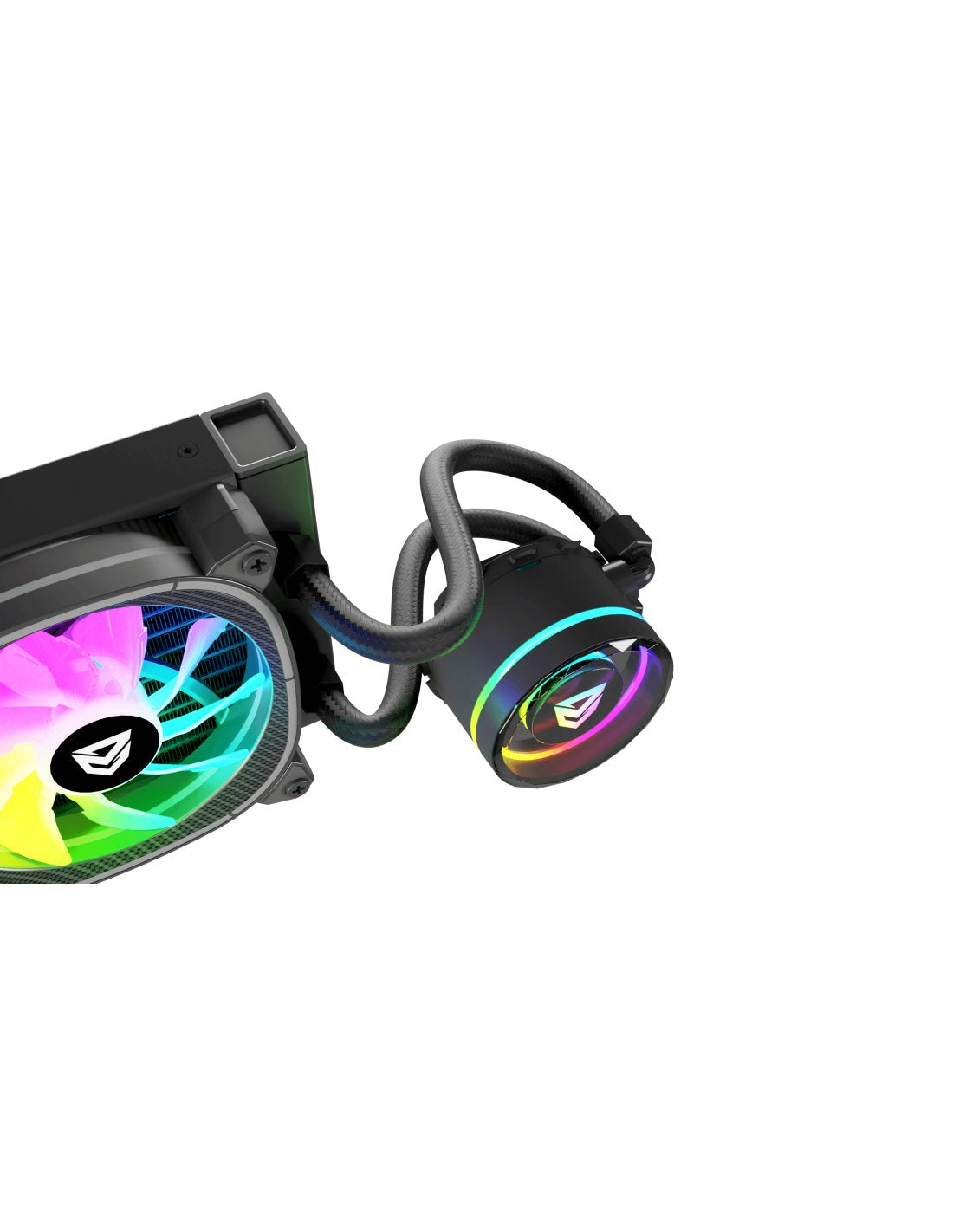 Sistema De Refrigeración Nfortec Nf-Wc-Atriax-240-B  Para Ordenador Procesador Sistema De Refrigeración Líquida Todo En Uno 12 Cm Negro 1 Pieza(S)