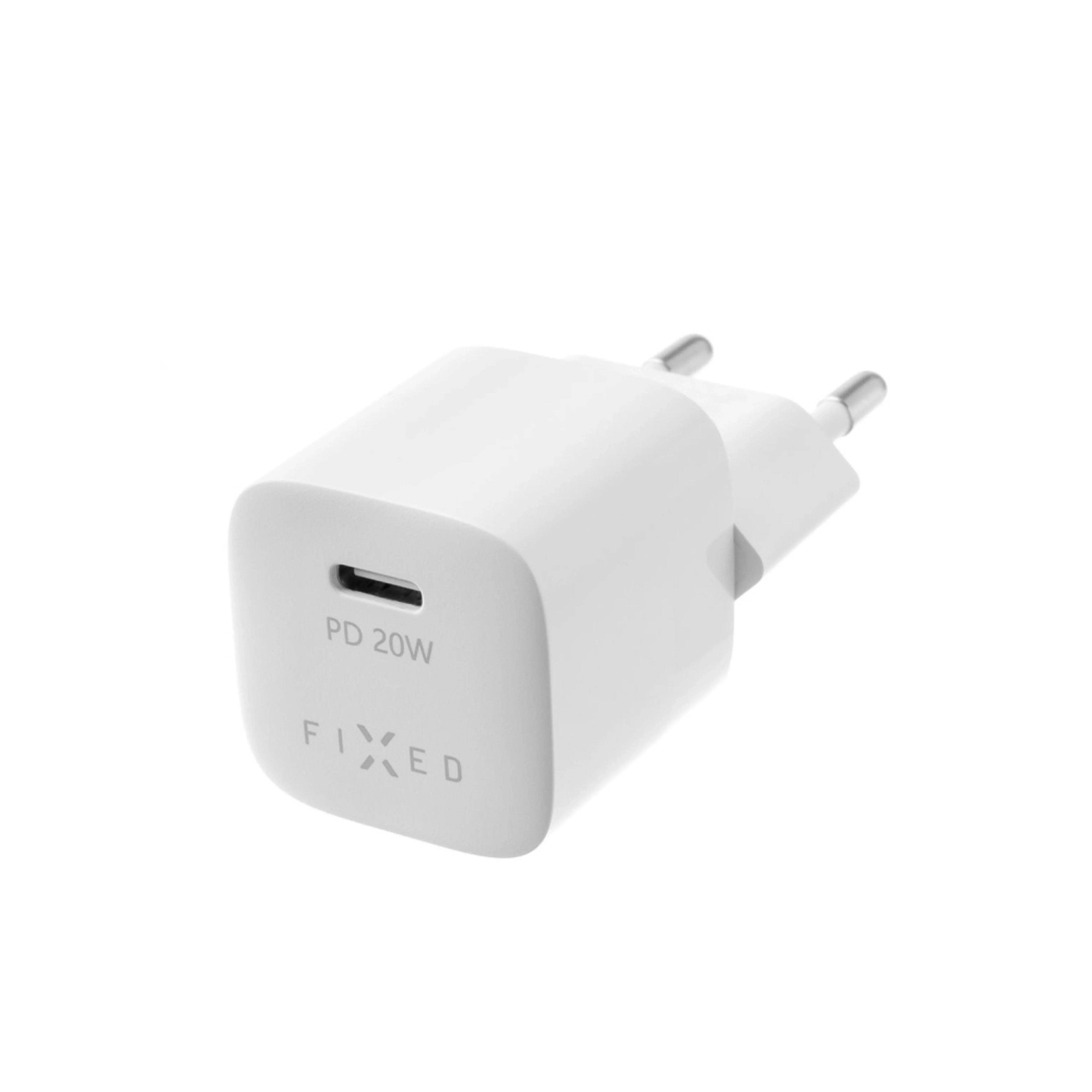 EAN 8591680137732 - FIXED FIXC20M-CL-WH cargador de dispositivo móvil Universal Blanco Corriente alterna Carga rápida Interio imagen 3