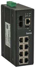 Barox Switche Para Hutschienenmontage, 1gbit/S, Mit Managemen