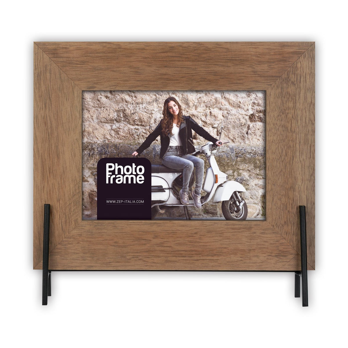 EAN 8020912074212 - ZEP Frejus horizontaal 13x11 hout portret ML275 Expositor de pie retroiluminado Marrón imagen 1