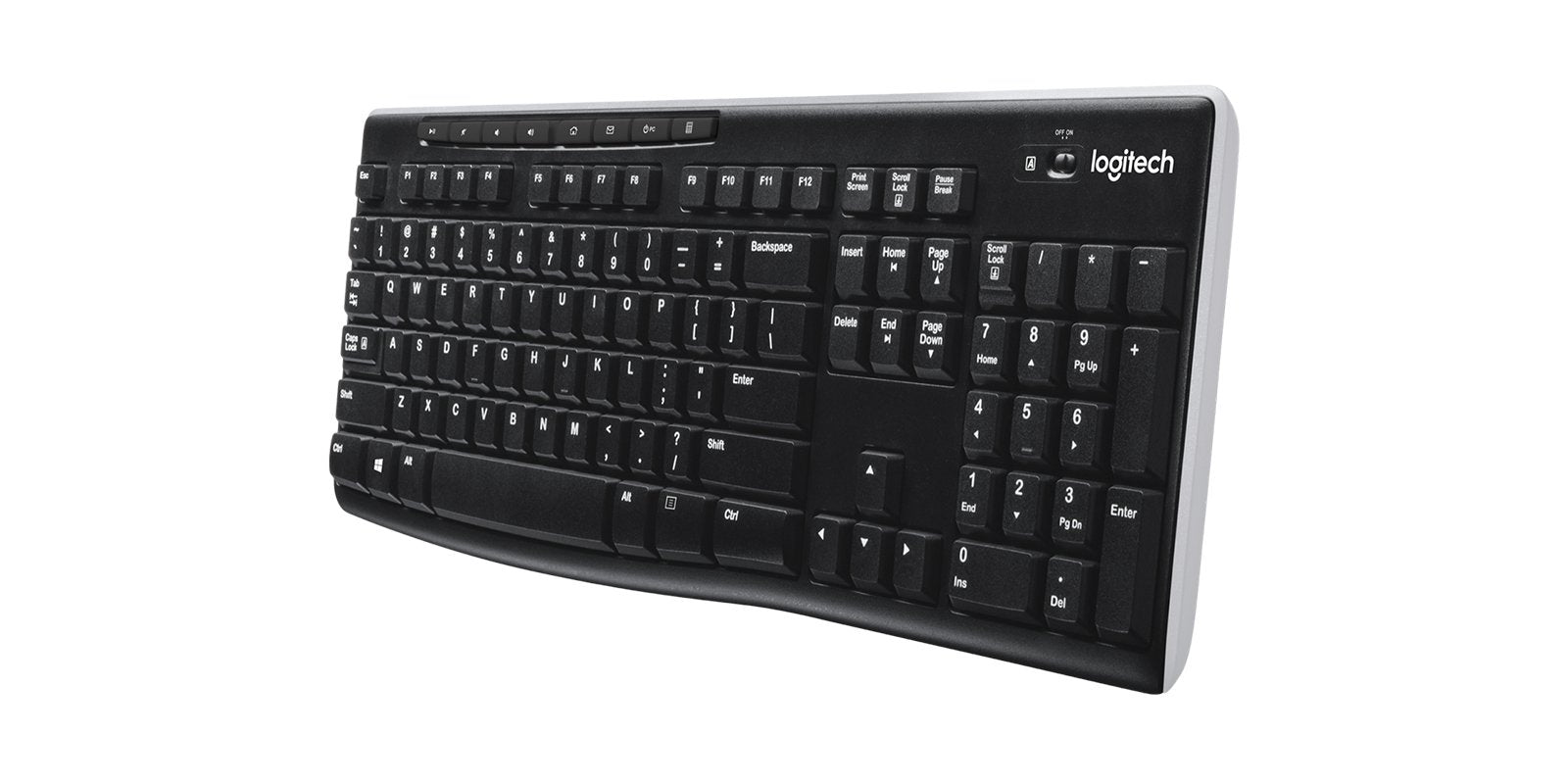 EAN 5099206032842 - Logitech 920-003738 teclado Hogar RF inalámbrico QWERTY Internacional de EE.UU. Negro imagen 2