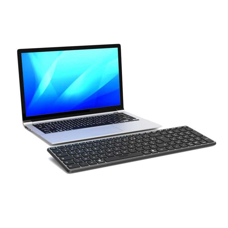 EAN 3567042030879 - Port Designs 911002FR teclado Hogar / Oficina RF Wireless + Bluetooth AZERTY Francés Negro, Gris imagen 7