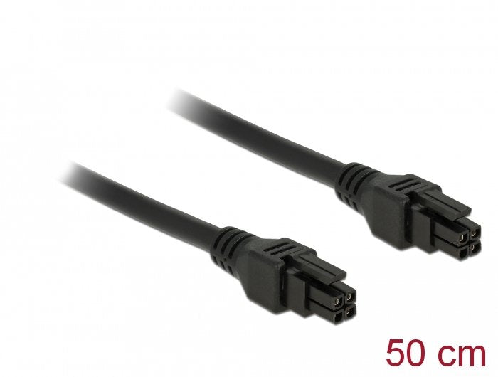 Delock 85374 Micro Fit 3.0 Cable De 4 Pines Macho > Macho 50 Cm