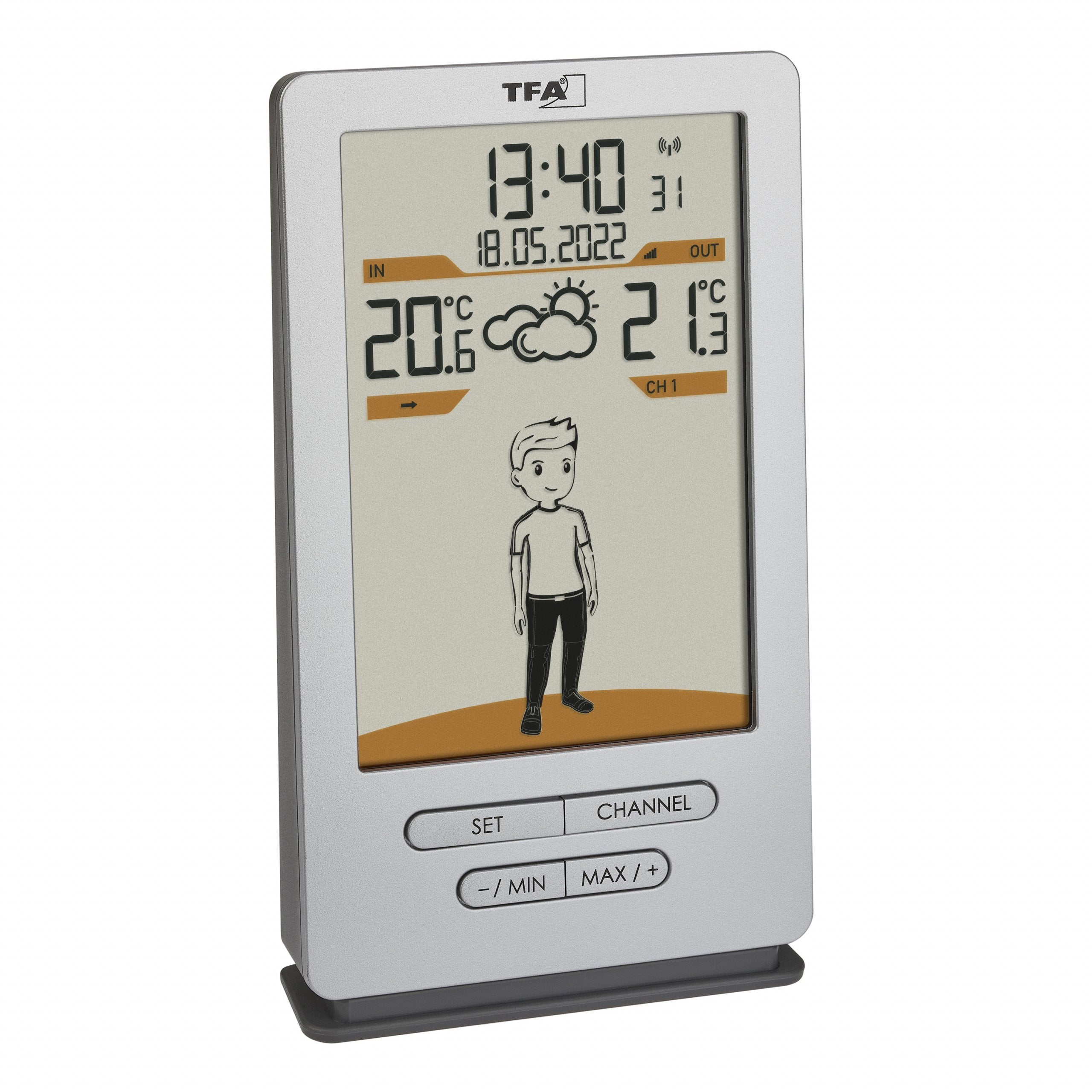 Tfa 35.1166.54 Estación Meteorológica Inalámbrica Weather Jack