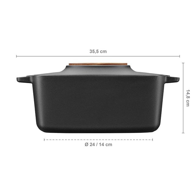 Olla Fiskars Norden Hierro Fundido Ovalado 5l