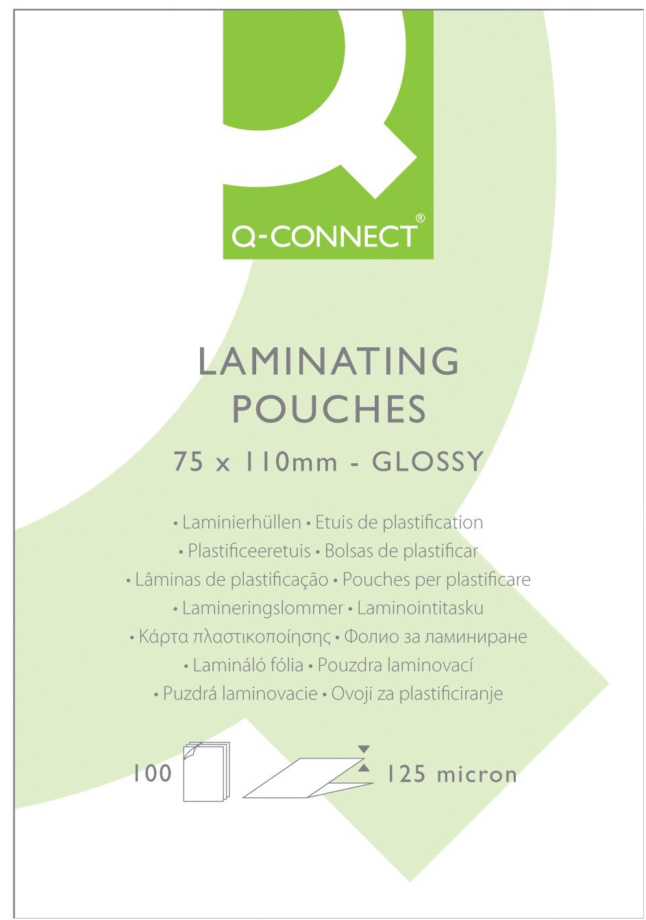Bolsa Plastificar 110x75 125mc C