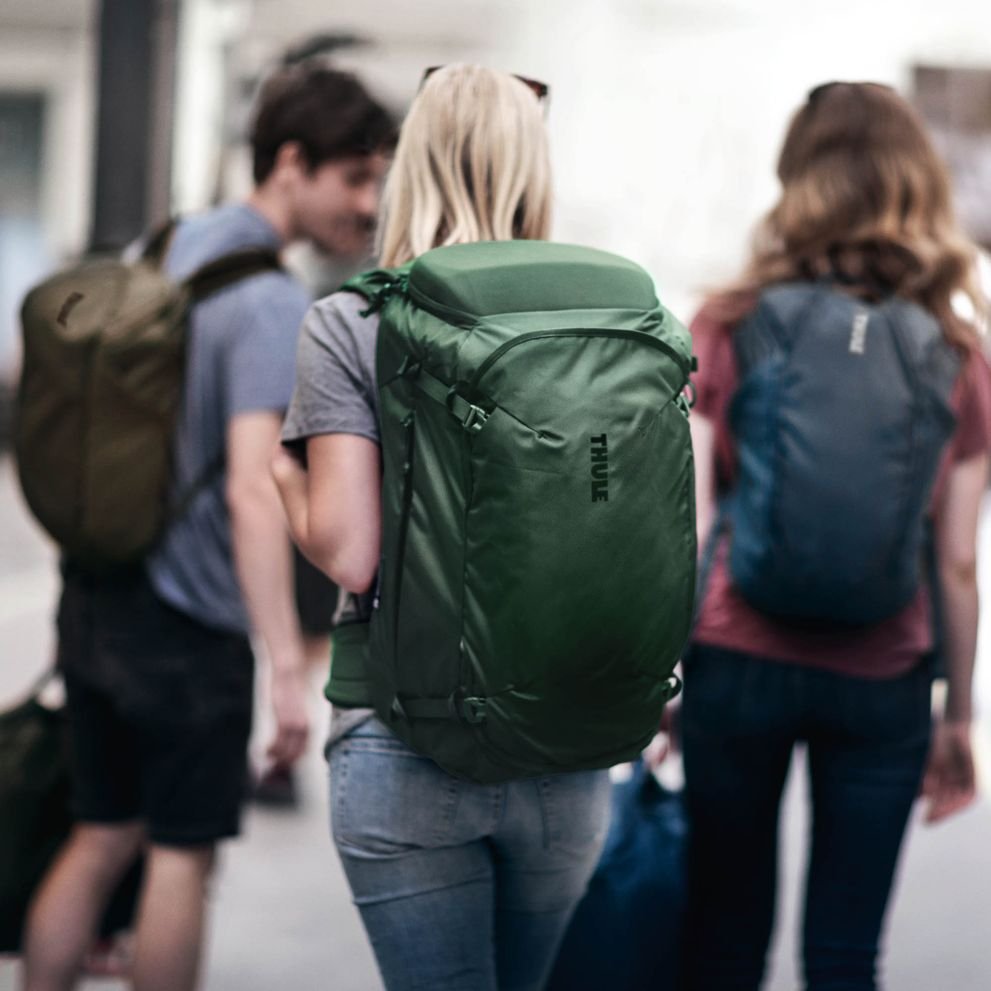 Mochila De Viaje Thule Landmark De 60 L Para Mujer - Azul Oscuro