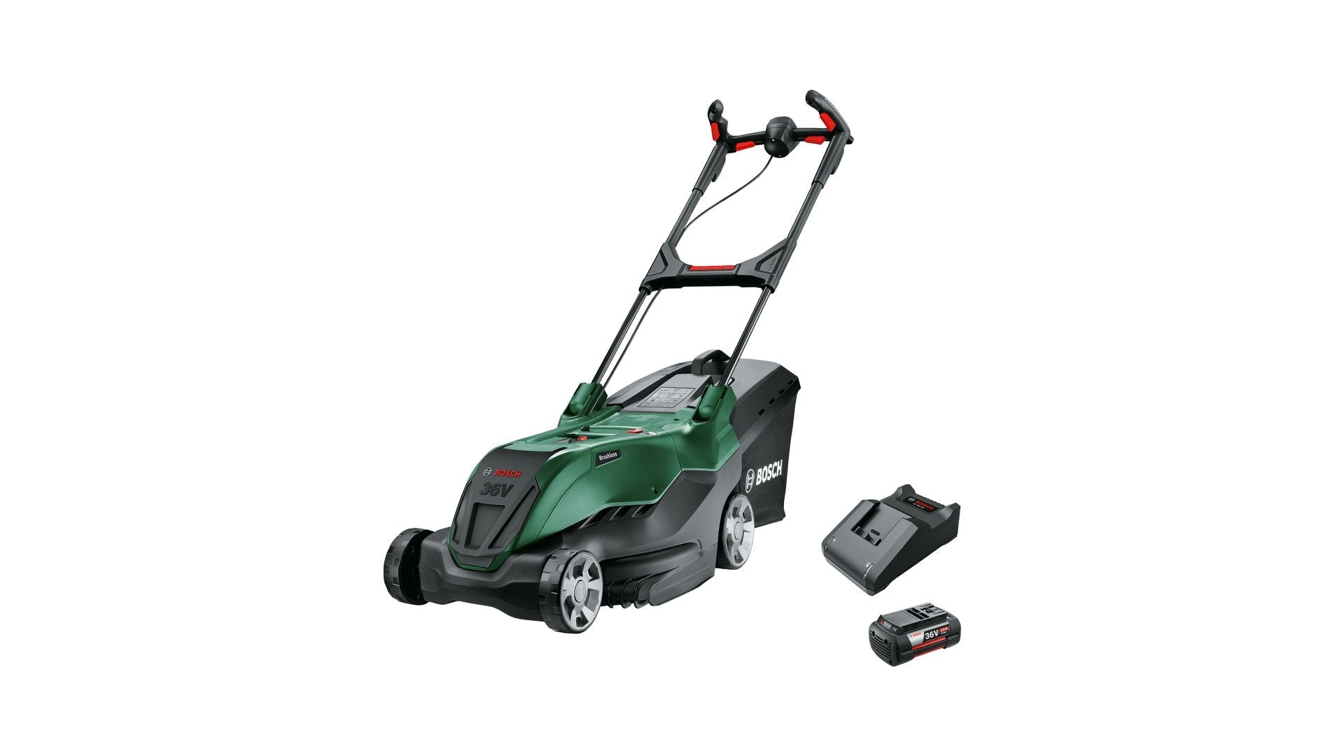 Bosch Powertools Bosch Rasenmäher Advanced Rojoak 36v-44-750 + 6.0ah Akku 06008b9g03