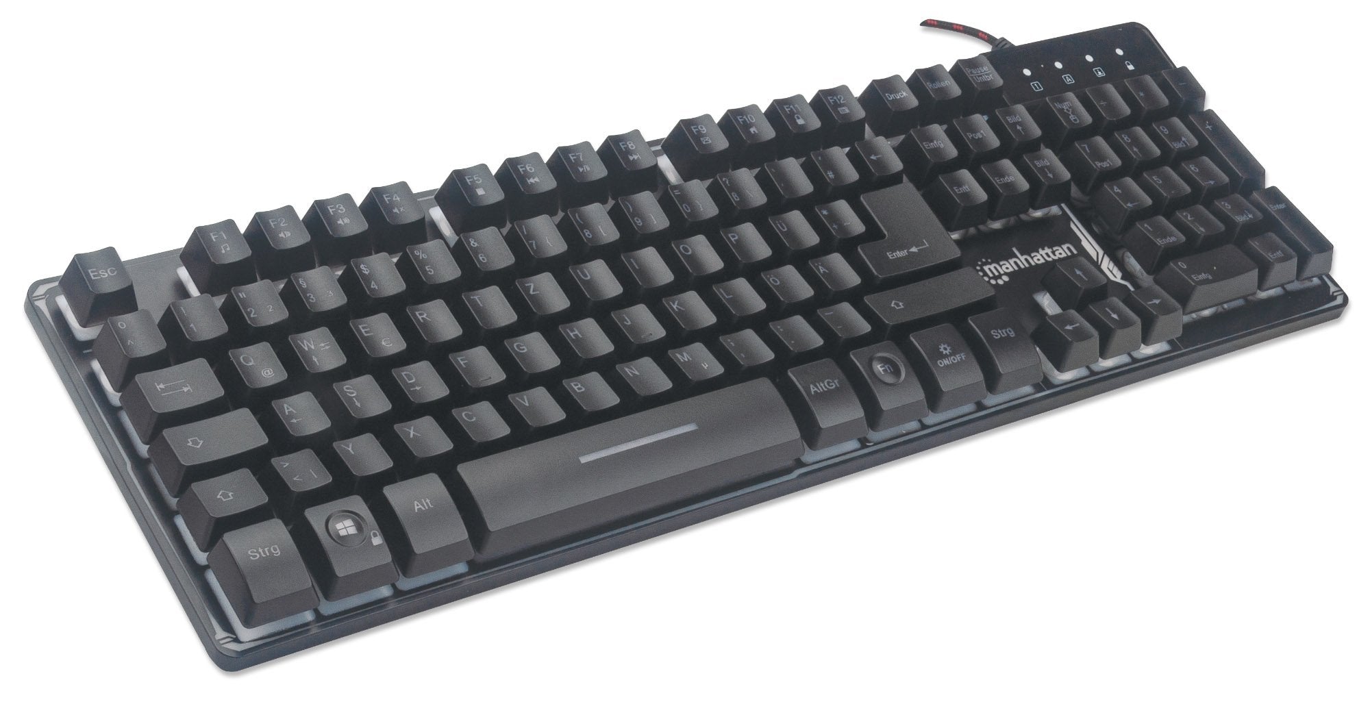 EAN 0766623178457 - Manhattan 178457 teclado Juego USB QWERTY Español Negro imagen 12