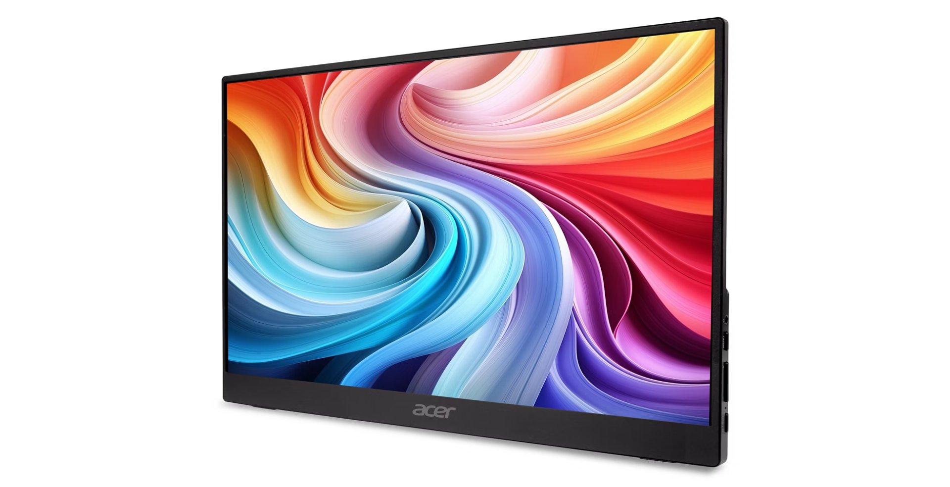 Monitor Portátil  Acer Pm161qb1bmiuux 15.6" 1920 X 1080 Pixeles Negro