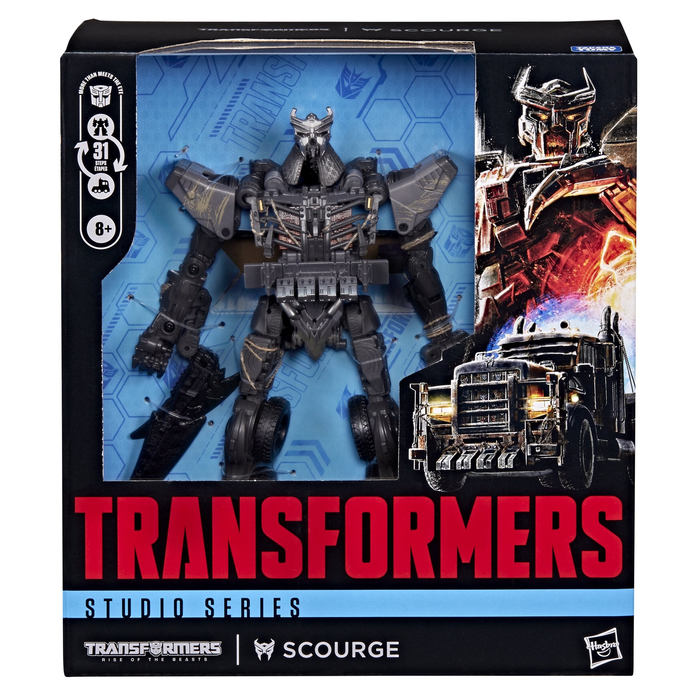 Figura Scourge Transformers Rise Of The Beasts - Transformers Studio Series 21.5cm