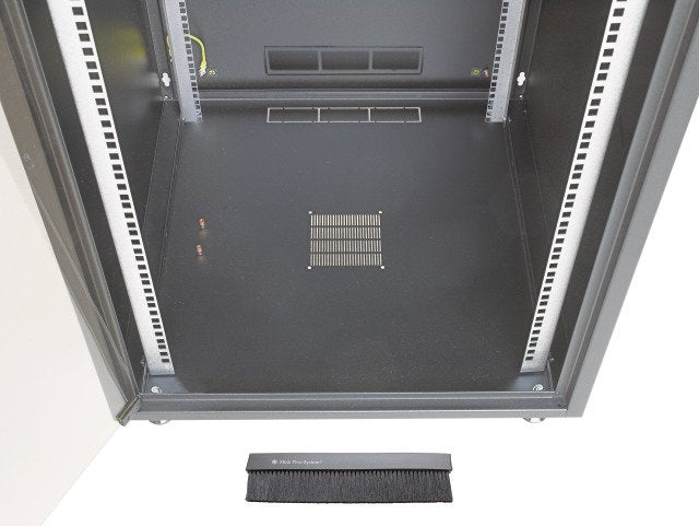 Netzwerkschrank Office 15he 600x800mm Ral9005 (Speditionsversand)
