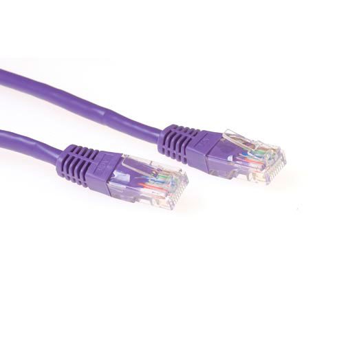 Morado 2 Meter U Utp Cat6 Patch Cable With Rj45 Connectors