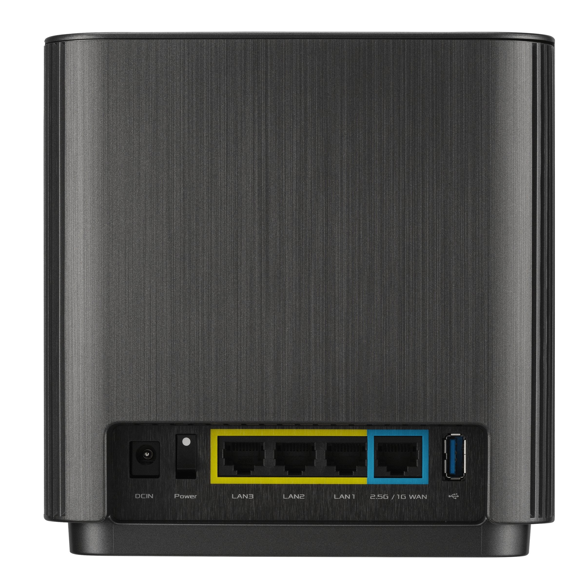 EAN 4711081743958 - ASUS ZenWiFi AX (XT9) AX7800 2er Set Schwarz Tribanda (2,4 GHz/5 GHz/5 GHz) Wi-Fi 6 (802.11ax) Negro 4 In imagen 3