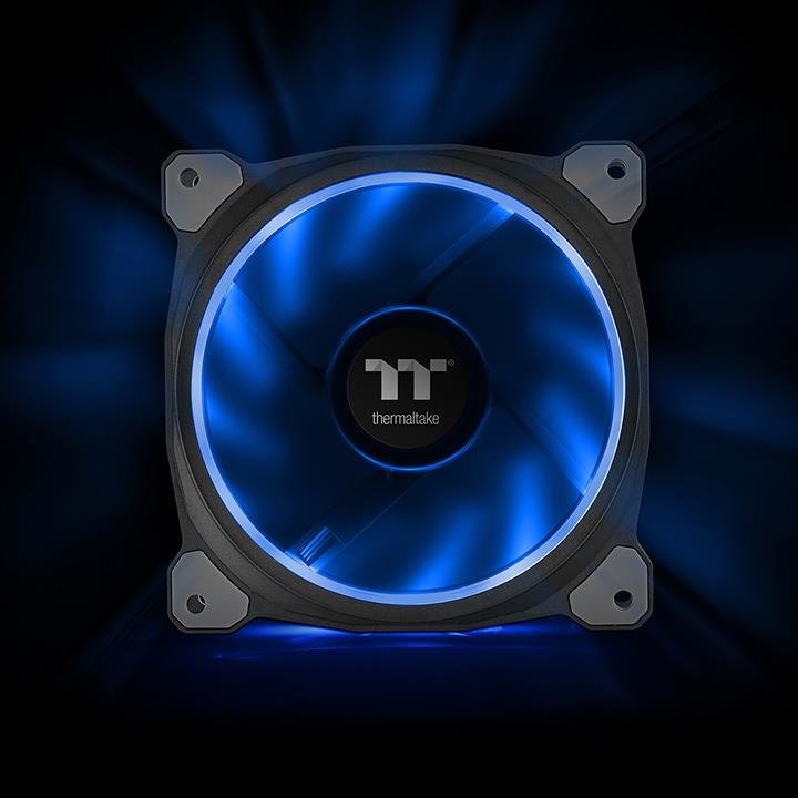 Thermaltake Riing Plus 12 Rgb Kit 3x Ventilador + 3x Lumi Cl-F076-Pl12sw-A