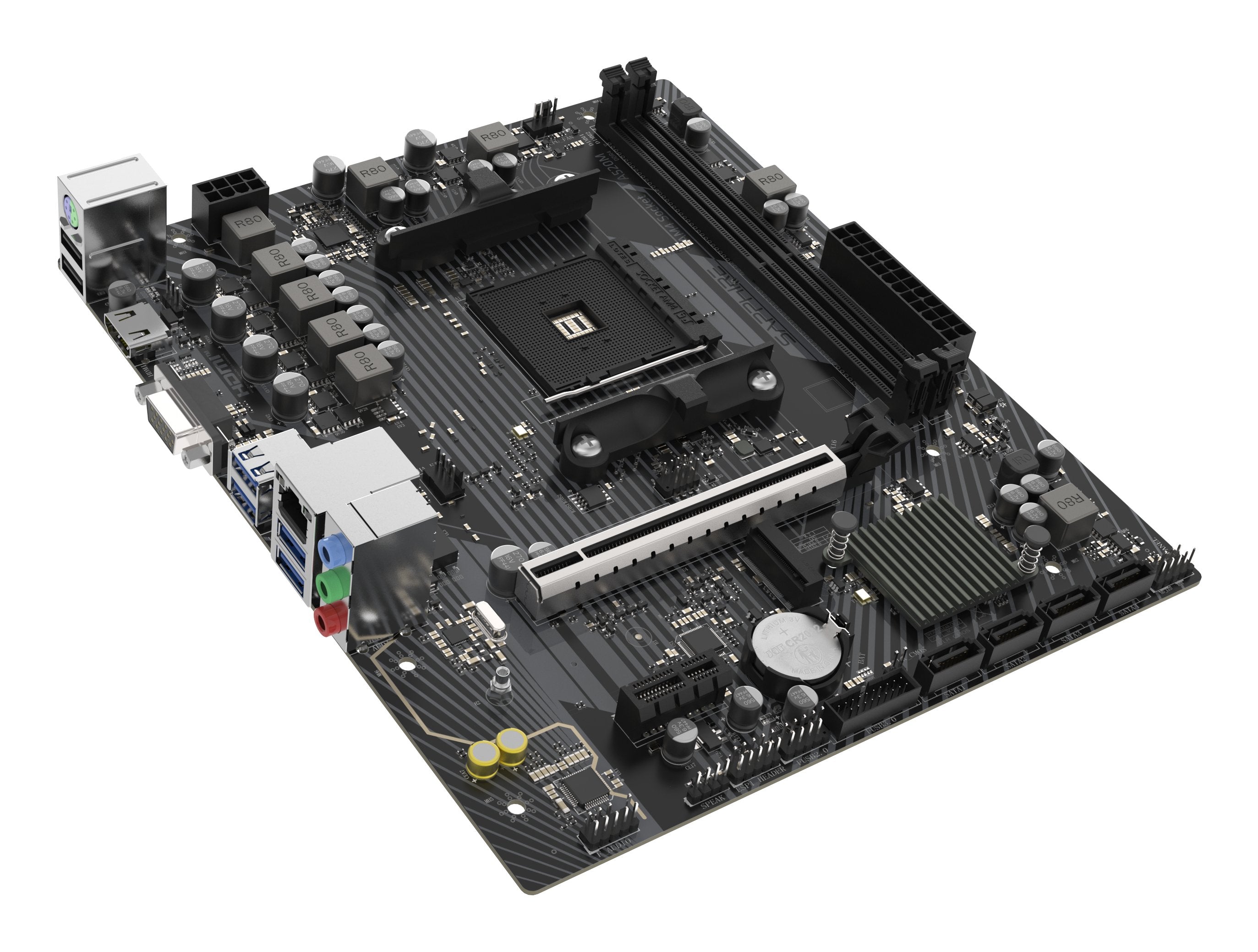 EAN 4895106296886 - Sapphire A520M-E AMD A520 Zócalo AM4 micro ATX imagen 4