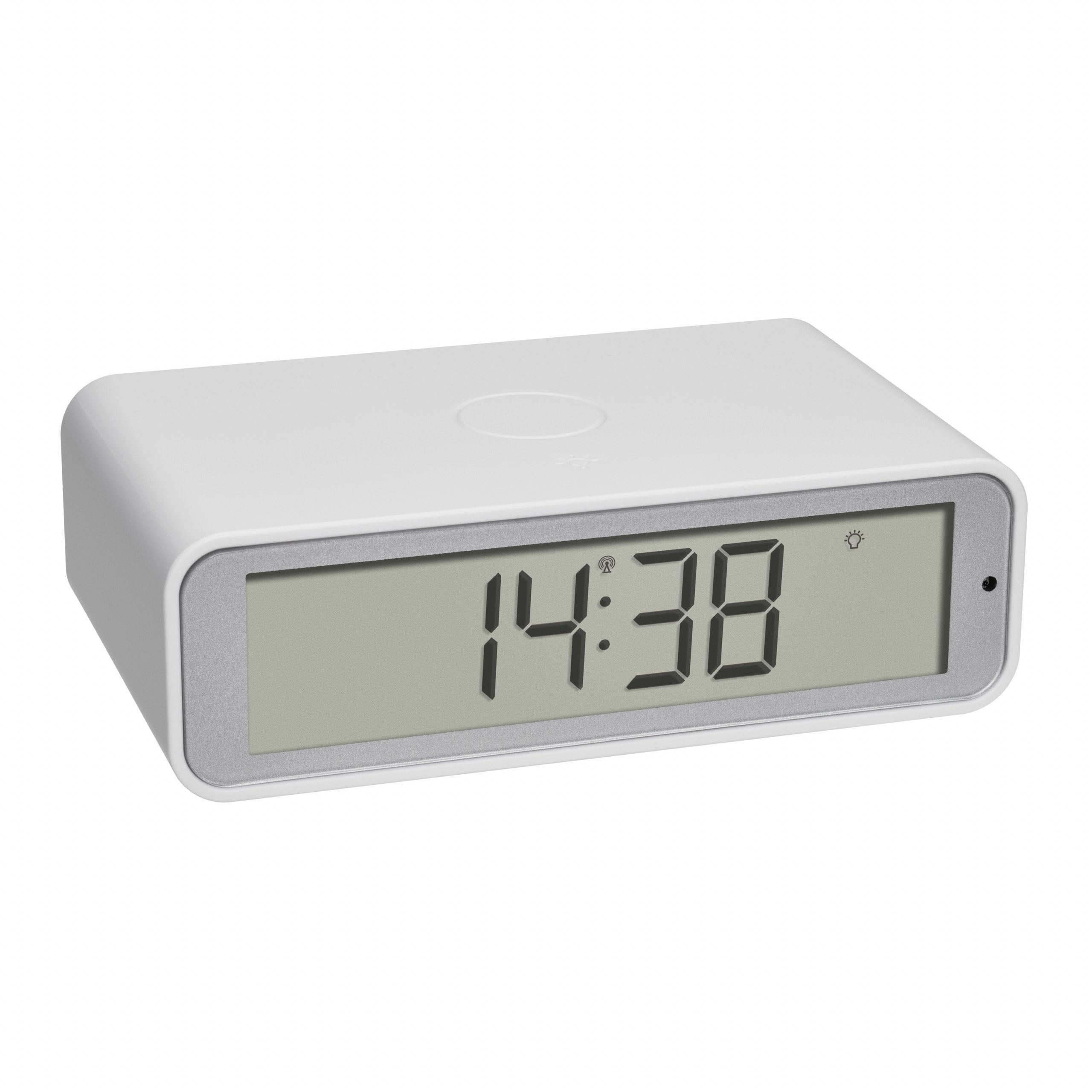 Tfa 60.2560.02 Twist Blanco Radio Despertador