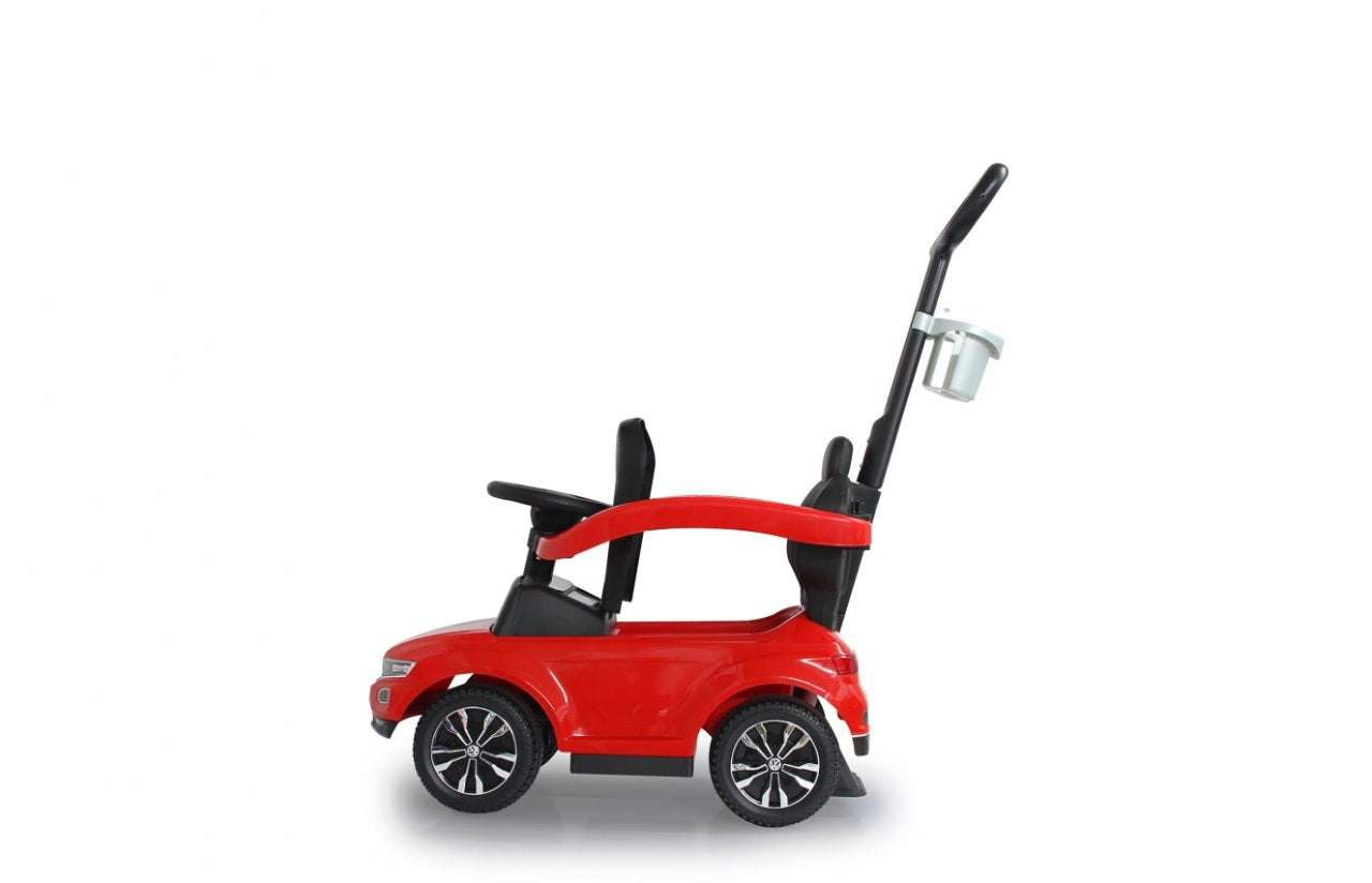 Jamara Vw T-Roc Juguetes De Arrastre, Tobogán Rojo/Negro, Niño/Niña, 6 Mes(Es), 4 Rueda(S), Necesita Pilas, Negro, Rojo, 4,12 Kg