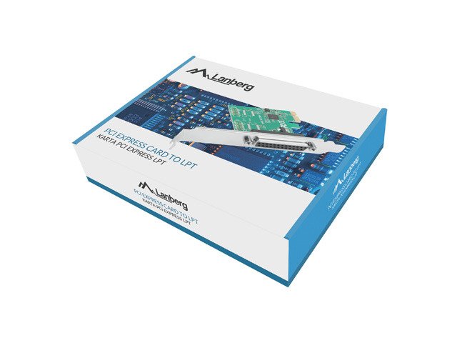 Tarjeta Lanberg Pci-E Lpt (Db25) X1 + Soporte De Bajo Perfil