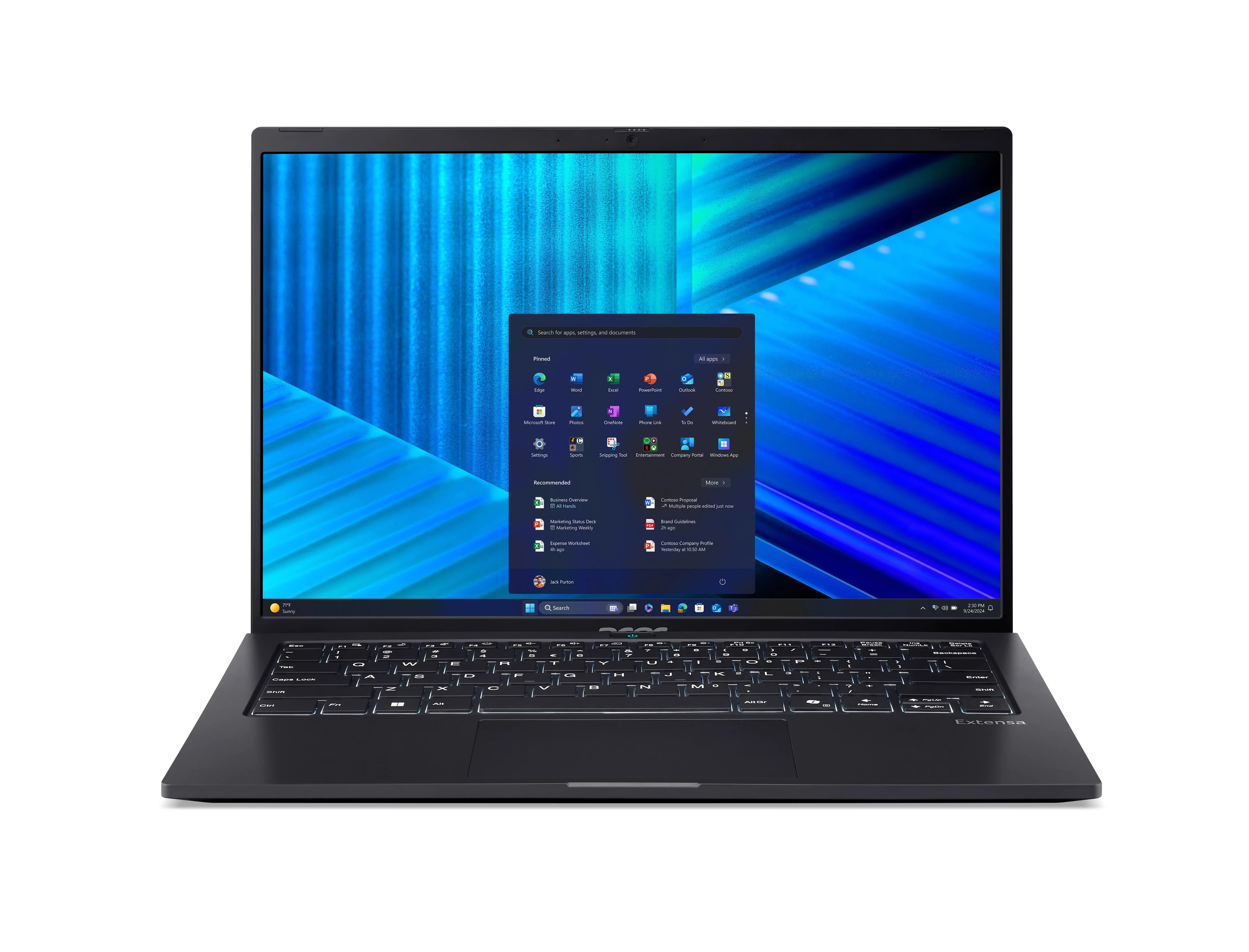 Acer Extensa 14 Exo14-71 Intel Core Ultra 7 155h / Hasta 4.8 Ghz Win 11 Pro Intel Arc Graphics 16 Gb Ram 512 Gb Ssd Nvme 14" Ips 1920 X 1200 Gigabit Ethernet Wi-Fi 6 Negro Kbd: Español