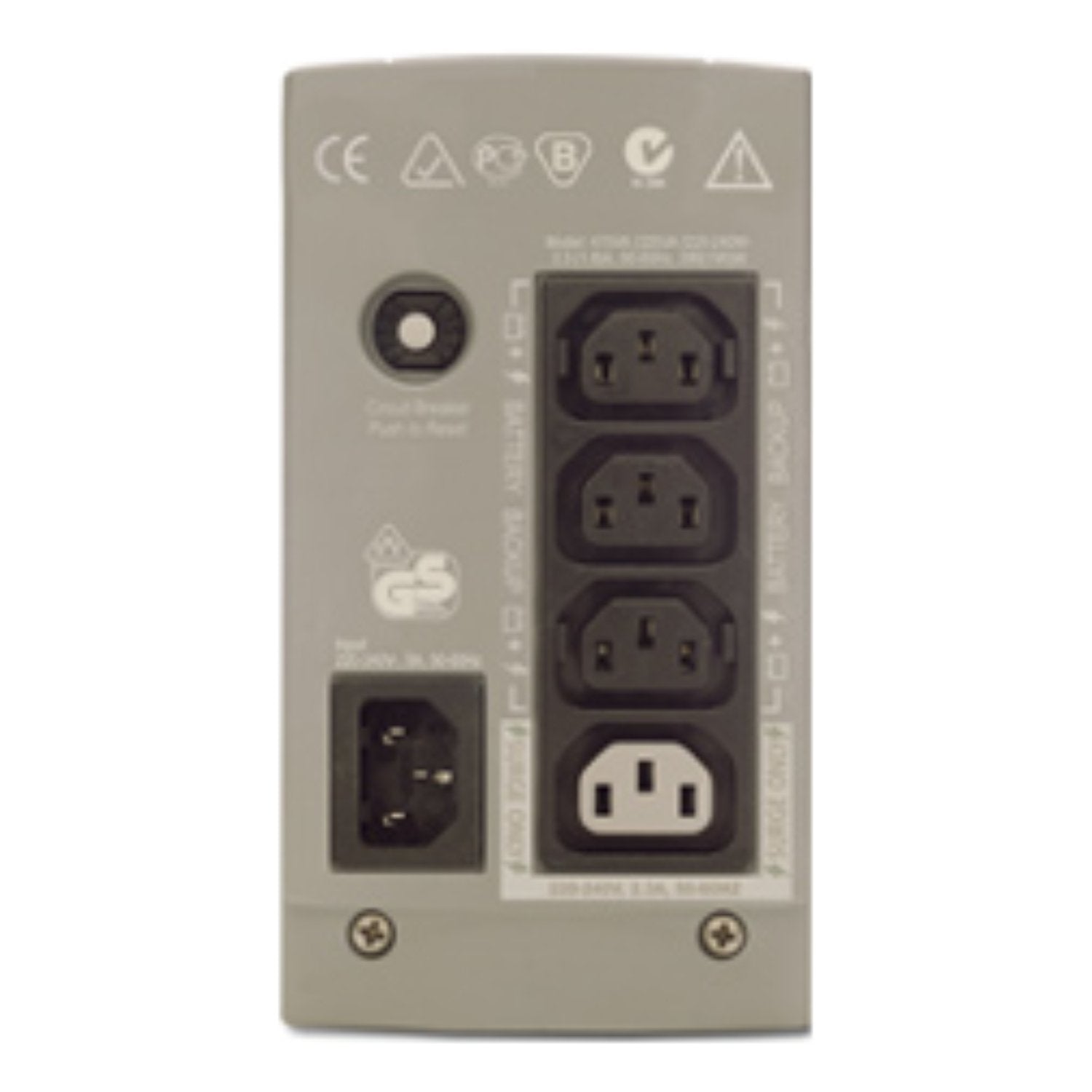 EAN 0731304120506 - APC Back-UPS CS 325 w/o SW sistema de alimentación ininterrumpida (UPS) 0,325 kVA 210 W imagen 3