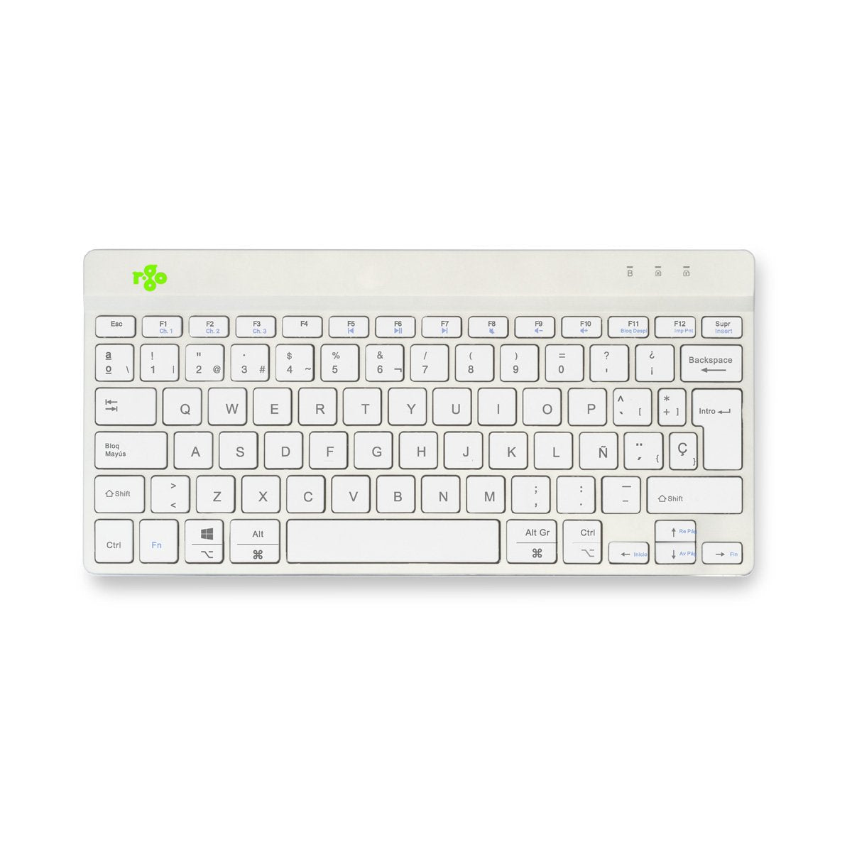 EAN 8719274492252 - R-Go Tools RGOCOESWLWH teclado Universal Español imagen 4