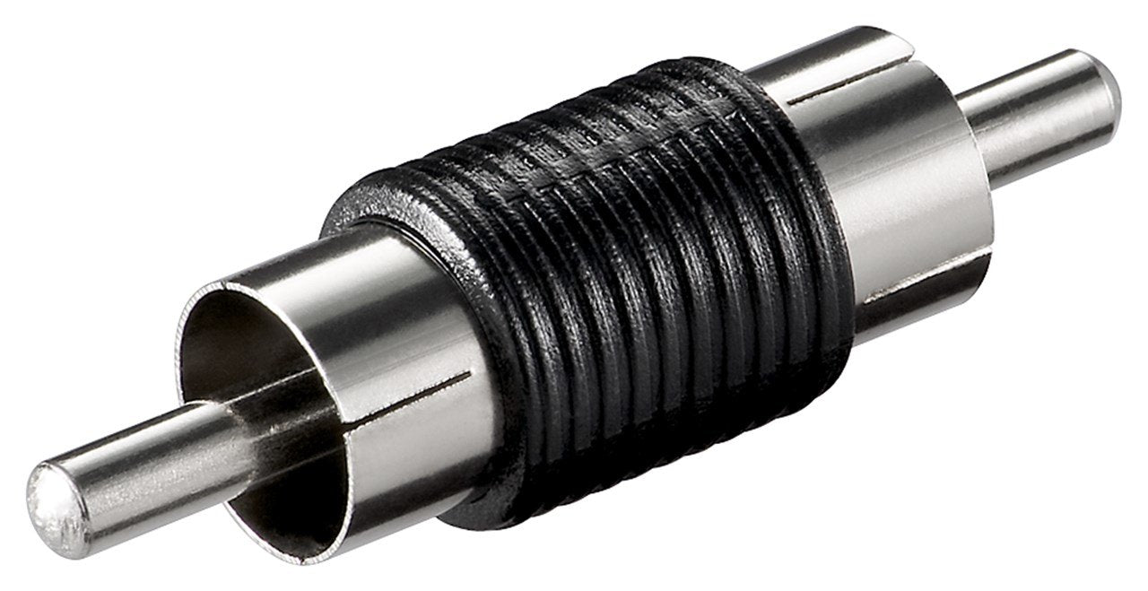 EAN 4040849116094 - Goobay 11609 cambiador de género para cable RCA Negro imagen 1