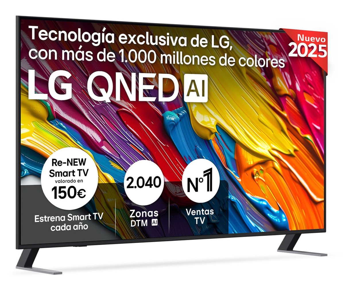 EAN 8806096422007 - LG QNED AI 65QNED84A6C 165,1 cm (65") 4K Ultra HD Smart TV Wifi Negro imagen 1