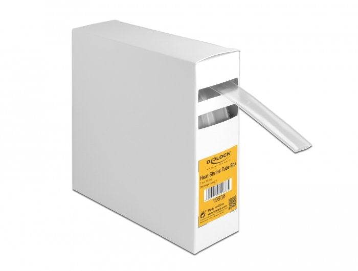 Schrumpfschlauch Box, Schrumpfungsrate 2:1, 7 M X 16 Mm Transparent