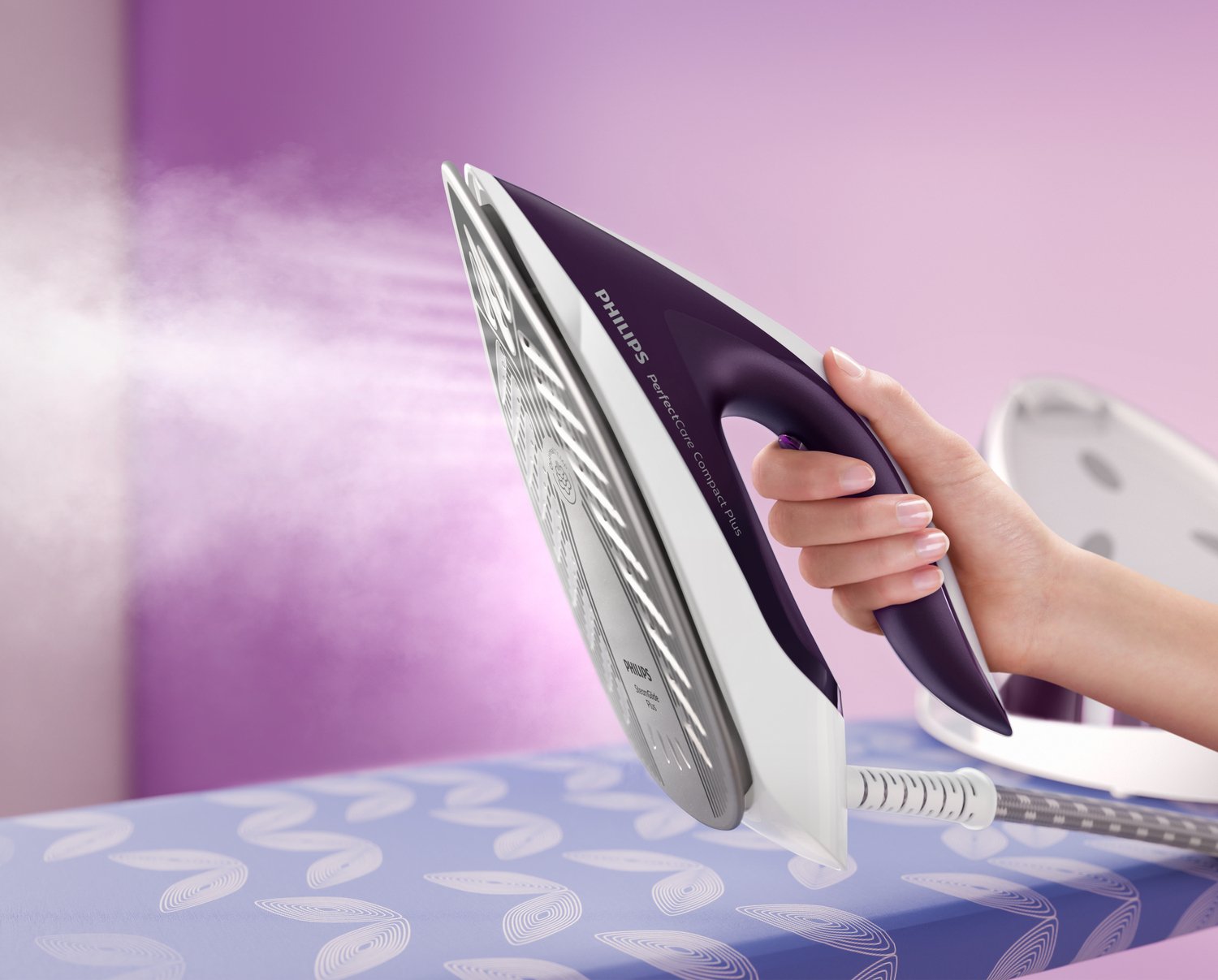 EAN 8710103893035 - Philips GC7933/30 estación plancha al vapor 0,0015 L Suela SteamGlide Plus Violeta imagen 8
