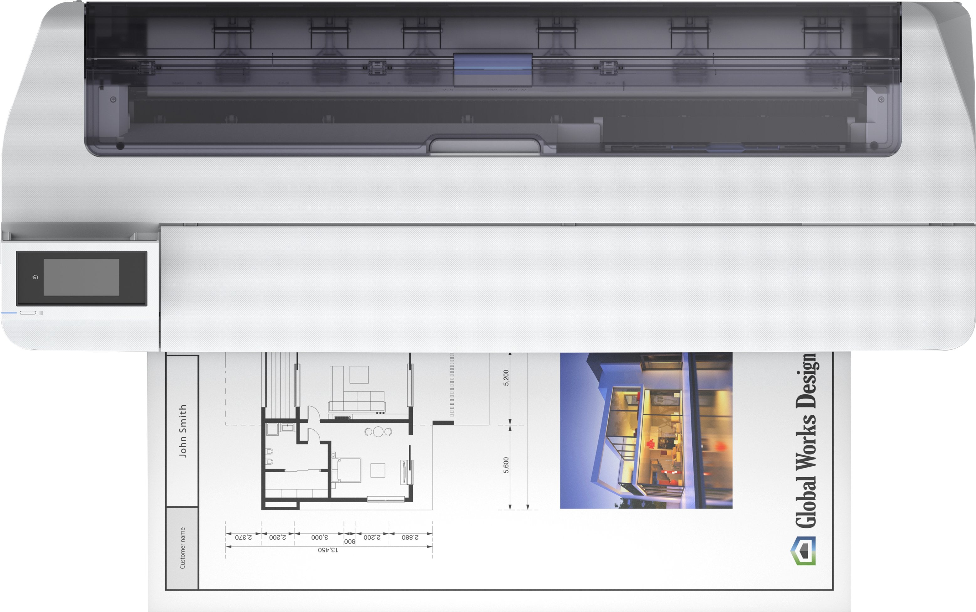 Epson Impresora Gf Surecolor  Sc-T5100n (Sin Soporte)