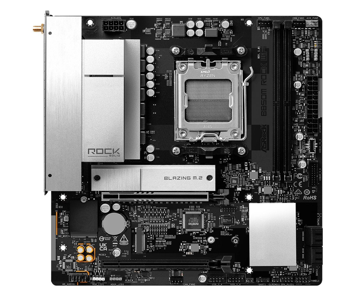 EAN 4711581494169 - Asrock B850M Rock WiFi AMD B850 Zócalo AM5 micro ATX imagen 3