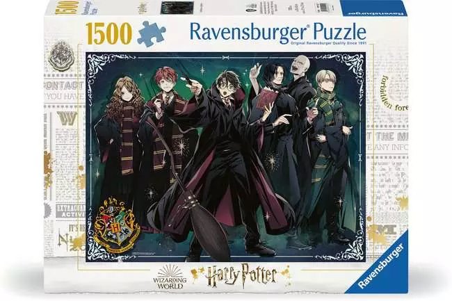 Ravensburger Puzzle Gryffindor Vs Slytherin 1500 Piezas 12001222