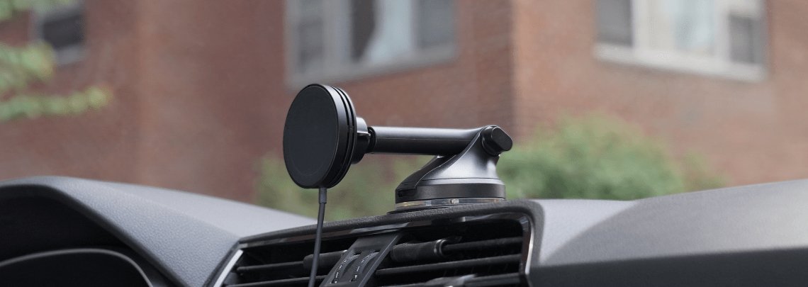 Iottie Velox Qi2 Wireless Magsafe Dash + Windshield Mount