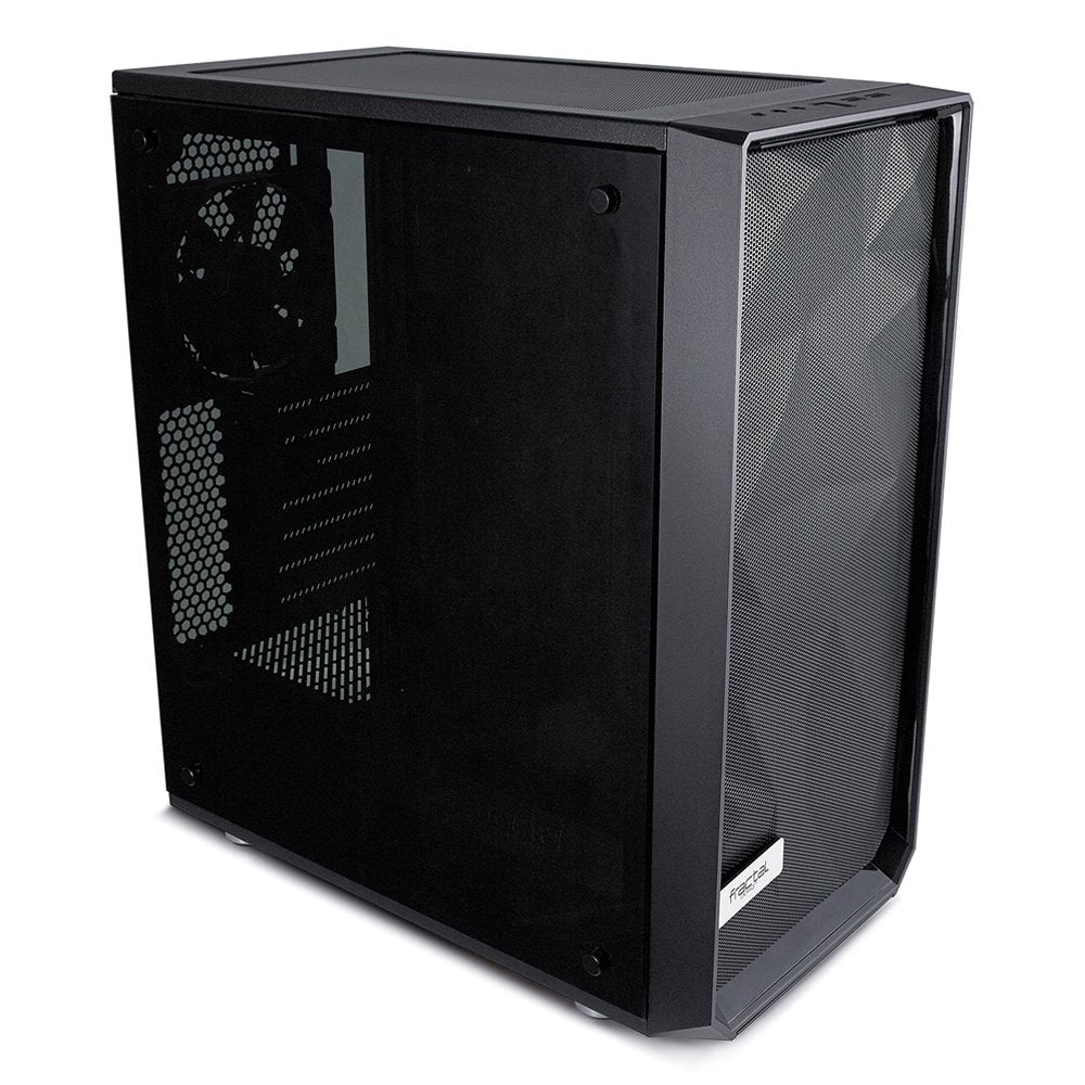 Caja Pc Fractal Design Meshify C Blackout Ventana Cristal Templado Atx, Midi-Tower, Pc, Atx,Itx,Micro-Atx, Negro, 17,5 Cm, 31,5 Cm