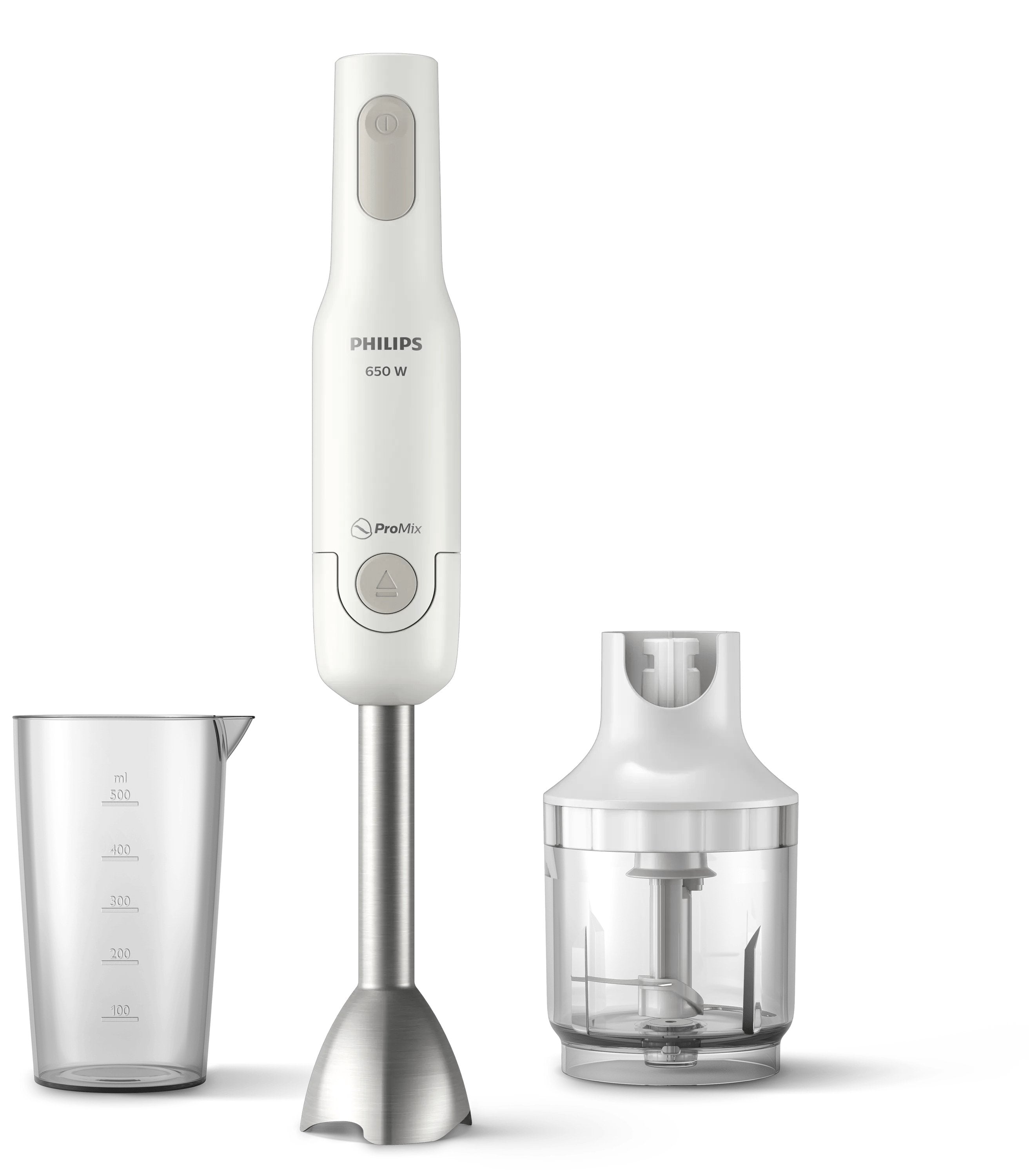 EAN 8710103914488 - Philips Daily Collection HR2535/00 licuadora Batidora de inmersión 650 W Gris, Blanco imagen 1