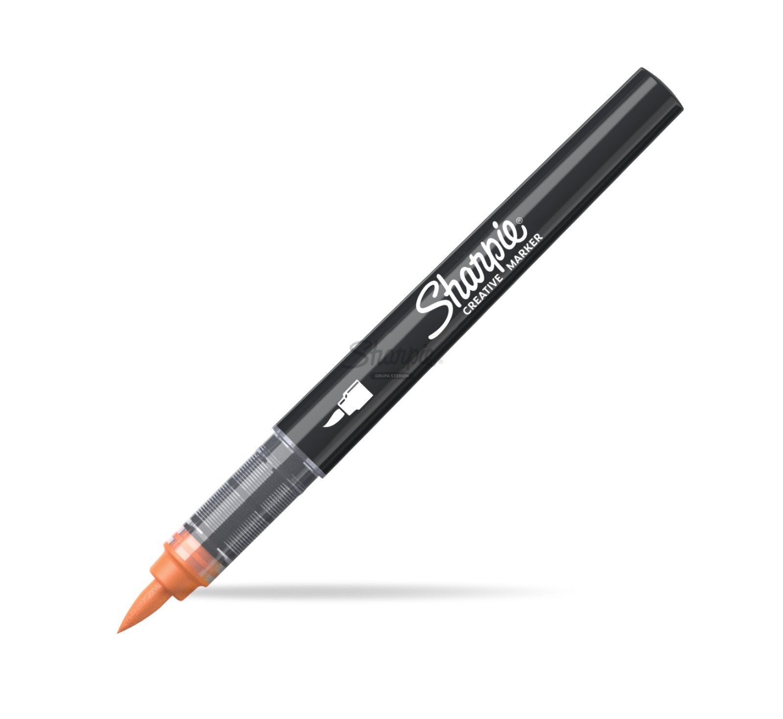 Sharpie Kreativmarker Pinselspitze Acryl Naranja