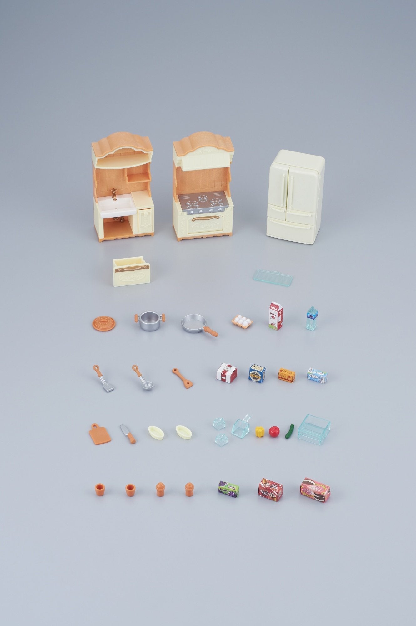 Epoch Sylvanian Families - Landhaus Cocina Con Frigorífico 5341