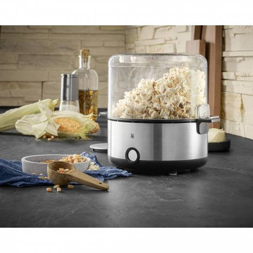 Wmf 415470011 Küchenminis Popcornmaschine Para Ahause, Edelstahl Matt