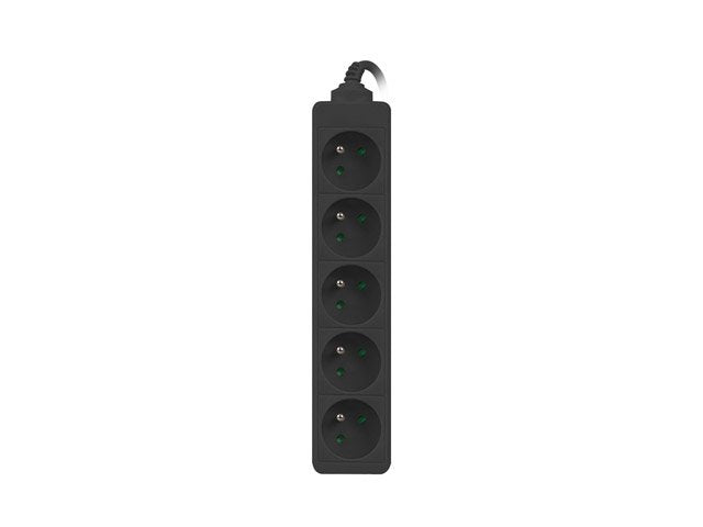 EAN 5901969414851 - Lanberg PS0-05E-0150-BK base múltiple 1,5 m 5 salidas AC Interior Negro imagen 2