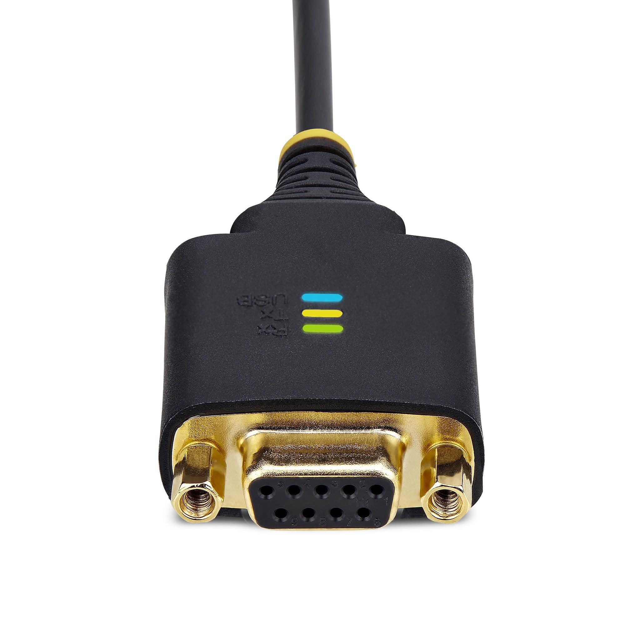 Startech.Com 1ft/30cm Usb To Null Modem Serial Adaptador Cable, Ftdi, Rs232 - Cable Usb / Seriell - Usb Zu Db-9 - 30 Cm