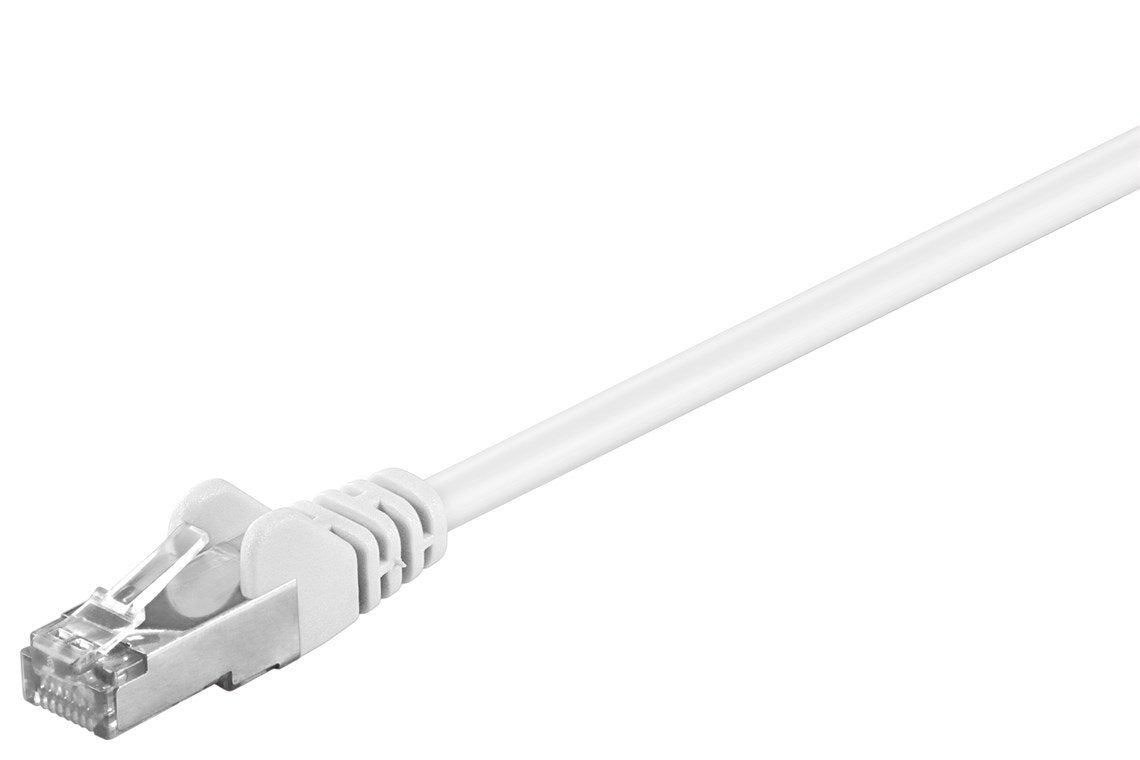 Cat 5e Patchcable, F/Utp, White, 3 M - Cca