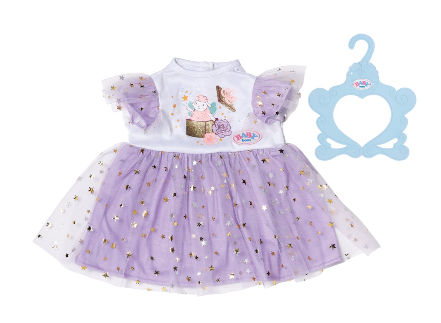 Zapf Creation Baby Born® Lila Tutu Kleid 43cm 838754