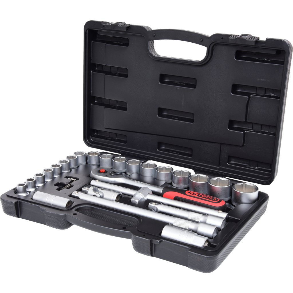 Ks Tools Knarre - 28 Uds. - 1/2" - In Maletín
