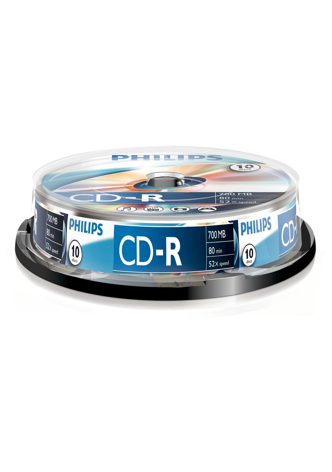 Philips Cd-R 700mb 10pcs Spindel 52x