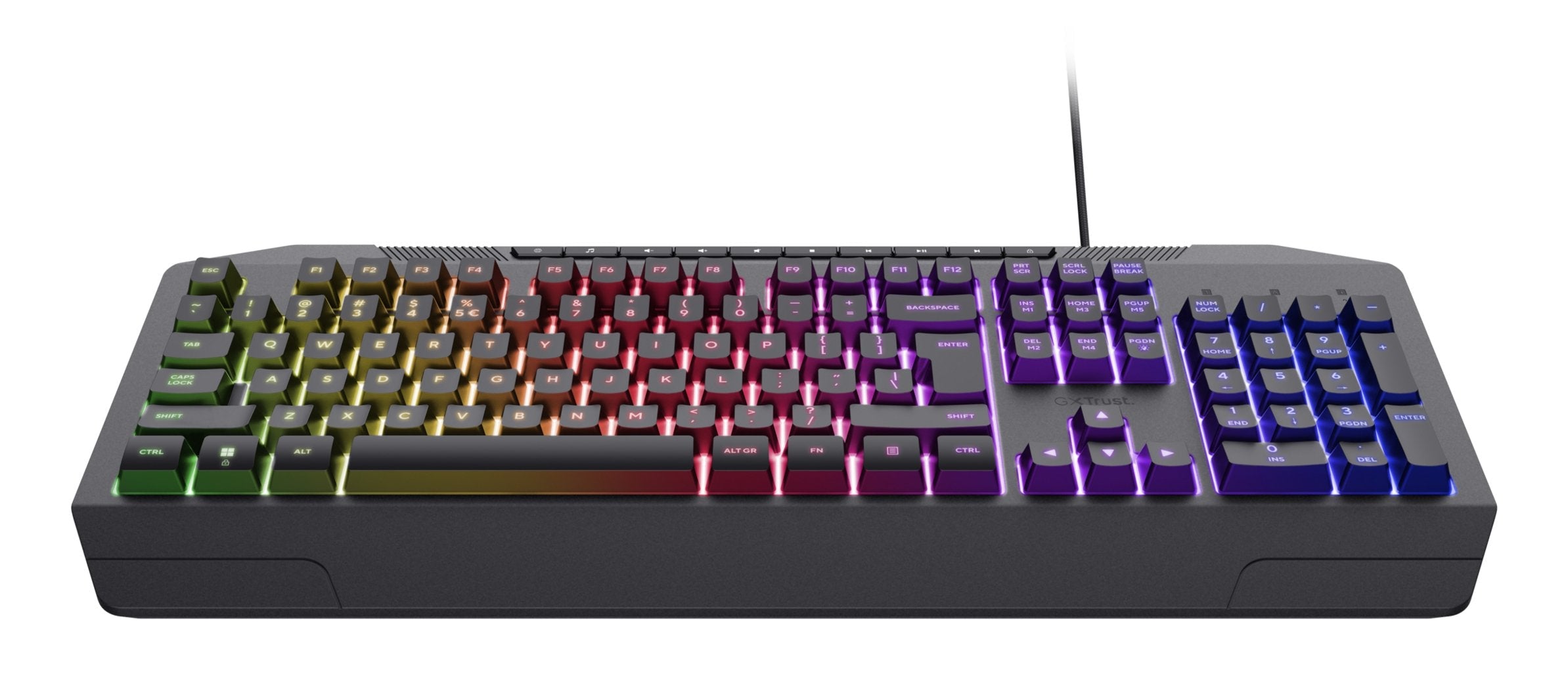 EAN 8713439247220 - Trust GXT 836 Evocx teclado Juego USB QWERTY Inglés de EE. UU. Negro imagen 3