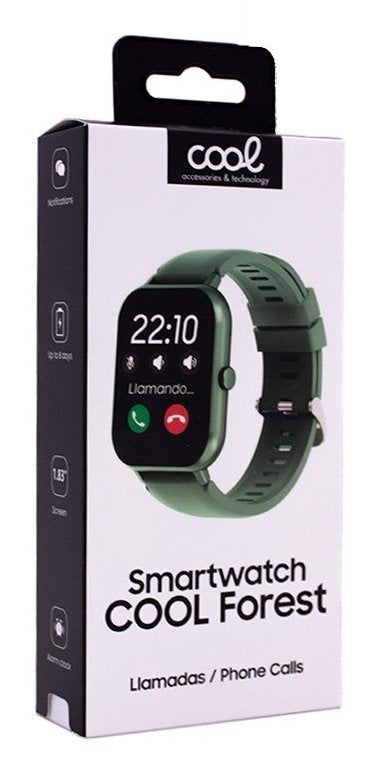 Cool Smartwatch Forest Silicona Verde