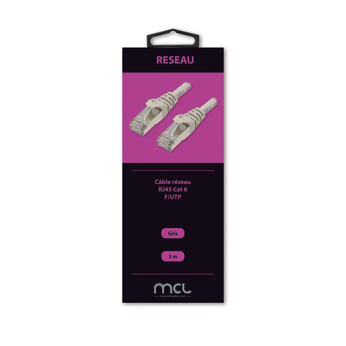 Cable De Red Cat.6 F/Utp - 3m
