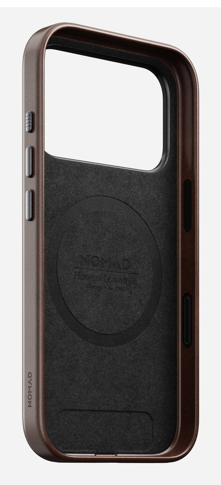 Nomad Traditional Leather Case Funda Para Iphone 17 Pro 16 Cm (6.3") Marrón