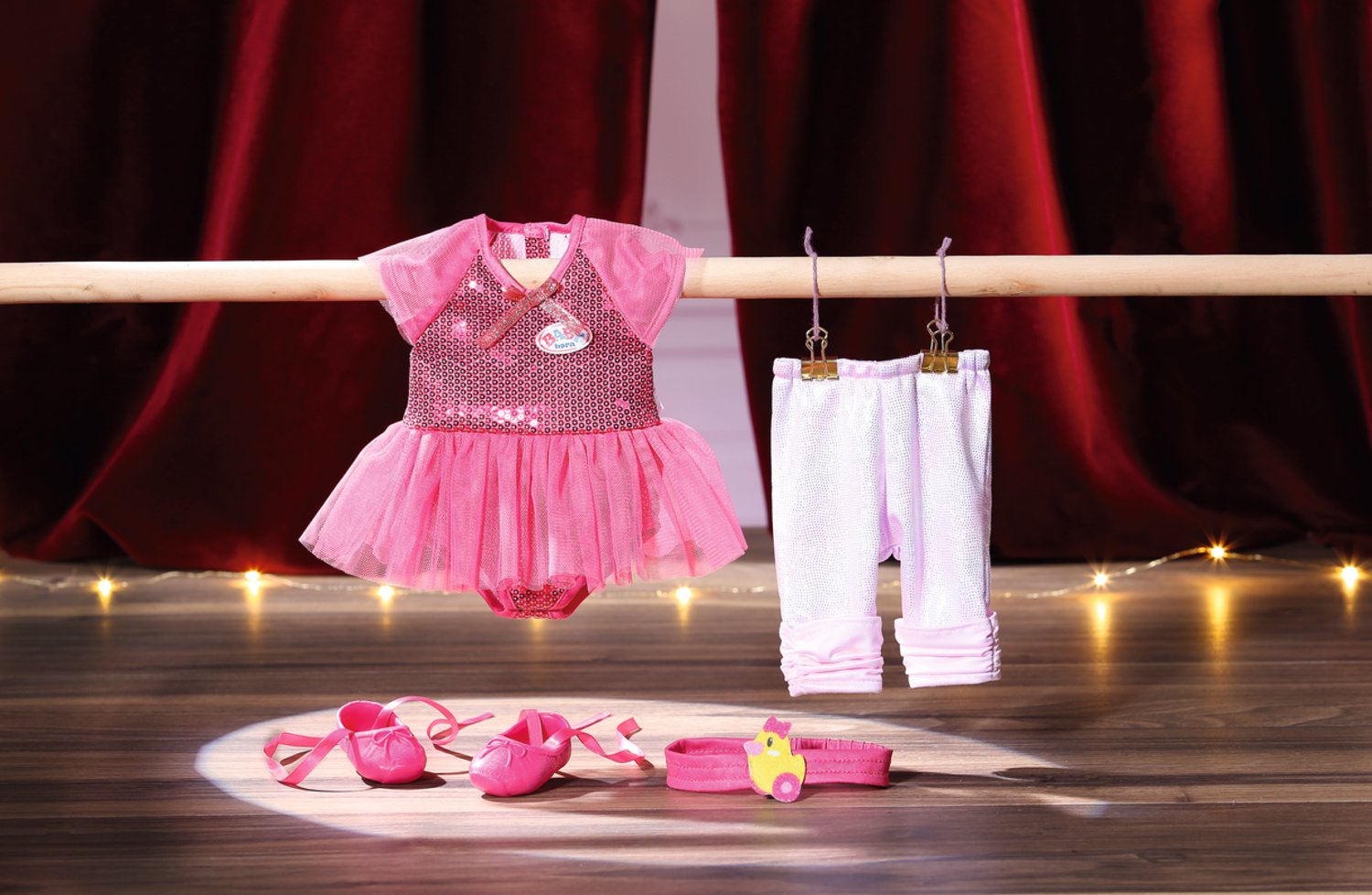 Zapf Baby Born Deluxe Ballerina 43cm Juego De Ropita Para Muñeca 834176